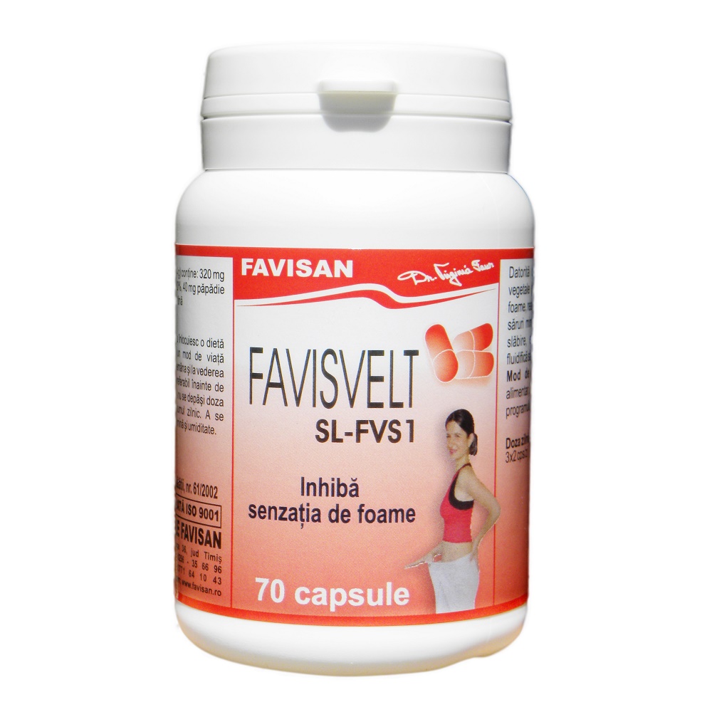 Favisvelt SL-FVS1, 70 capsule, Favisan