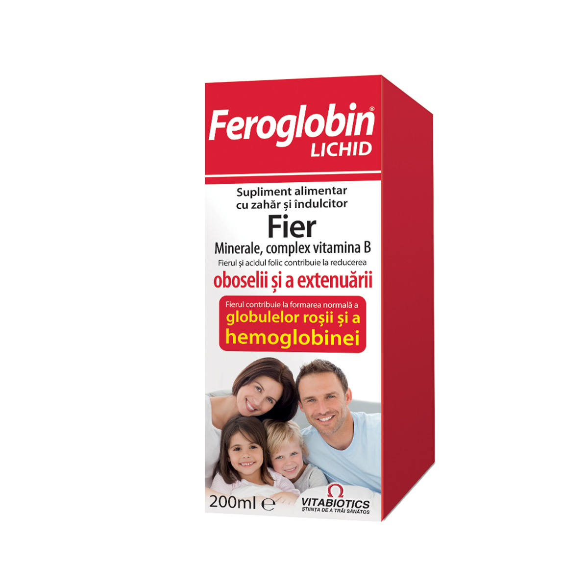 Feroglobin B12 sirop, 200 ml, Vitabiotics