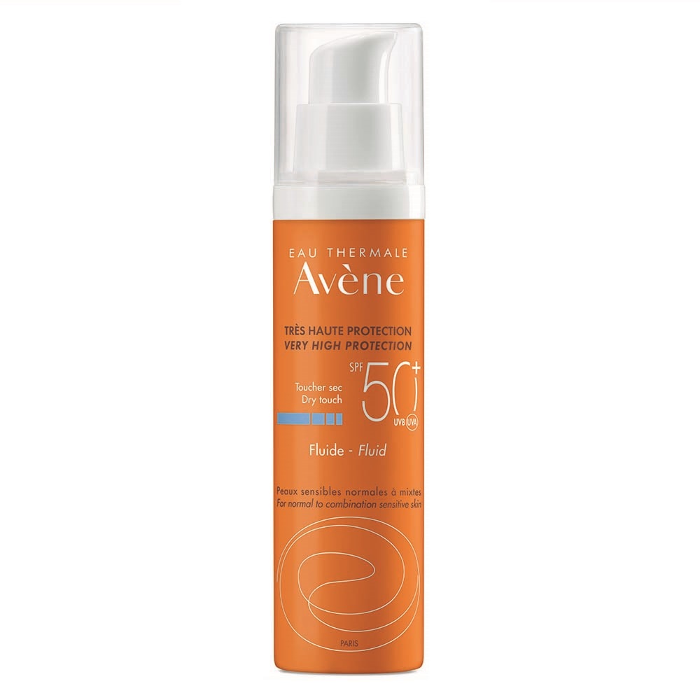 Fluid pentru protectie solara SPF 50+, 50 ml, Avene