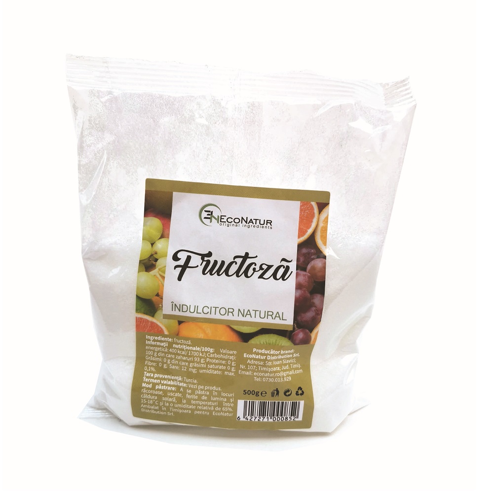 Fructoza, 500 g, EcoNatur