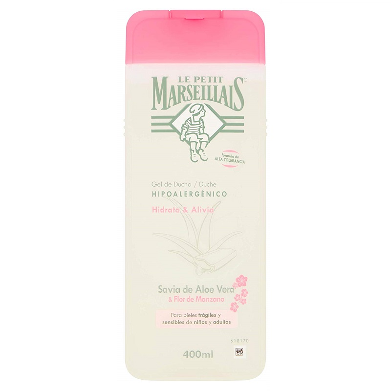 Gel de dus cu extract de flori de mar si aloe vera, 400 ml, Le Petit Marseillais