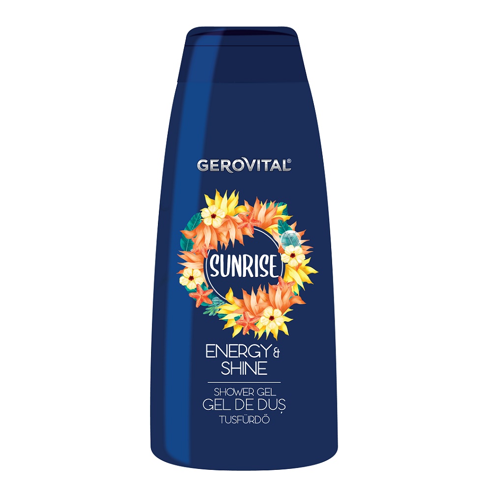 Gel de dus Sunrise, 400 ml, Gerovital