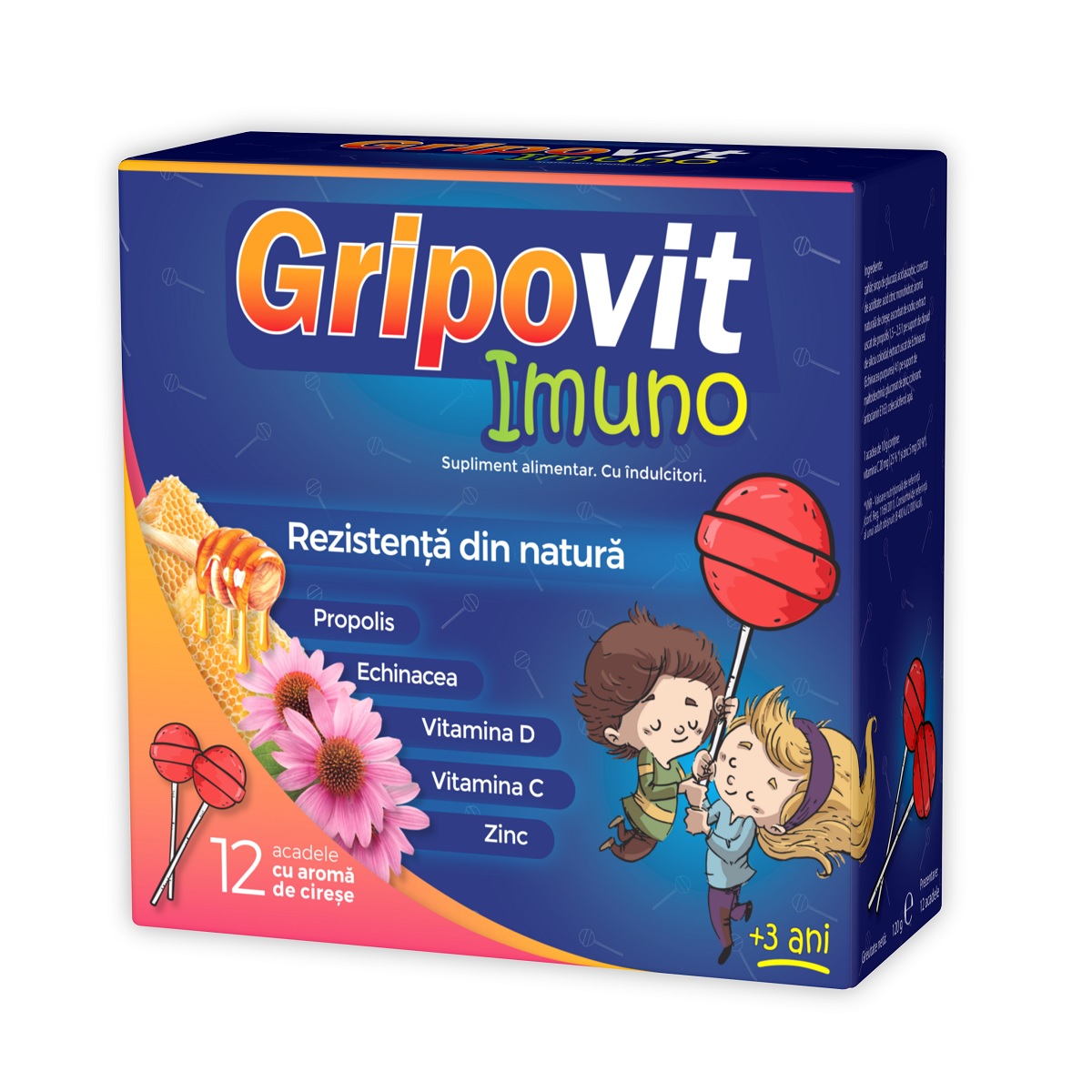 Gripovit Imuno, 12 acadele, Zdrovit 