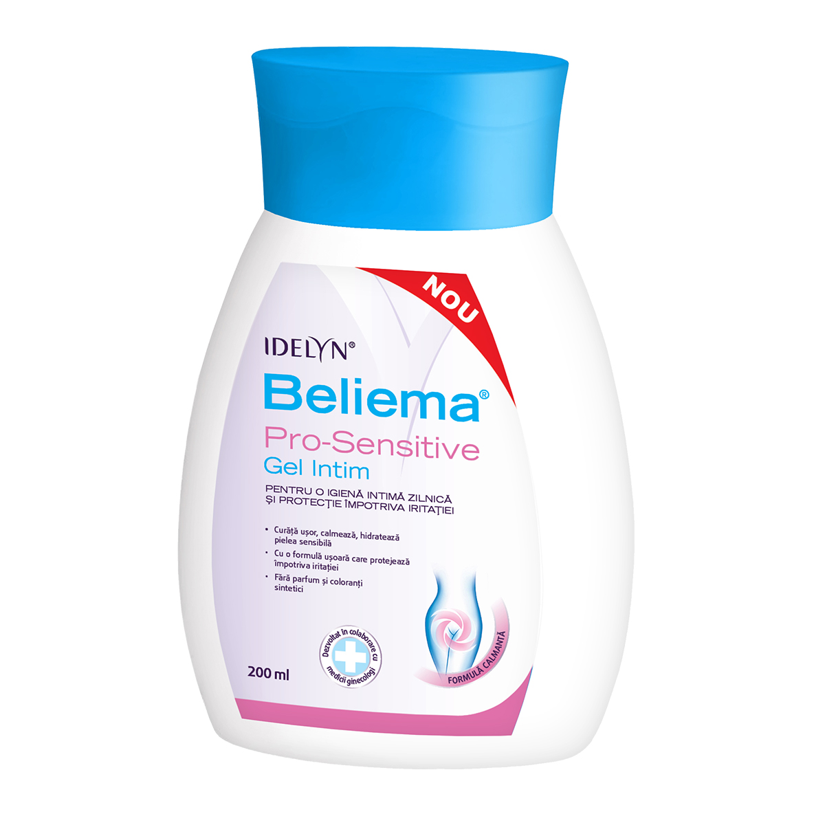 Gel Intim Idelyn Beliema Pro-Sensitive, 200 ml, Walmark