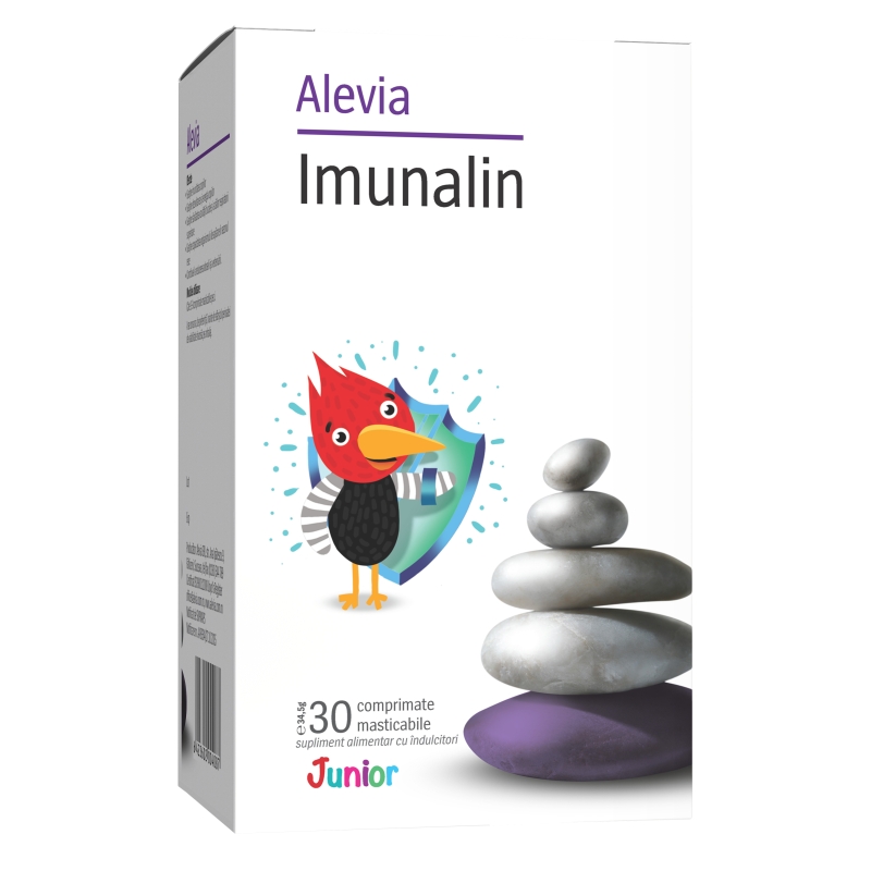 Imunalin Junior, 30 comprimate, Alevia