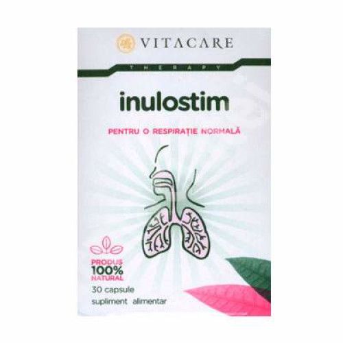 Inulostim pentru o respiratie normala, 30 capsule, Vitacare