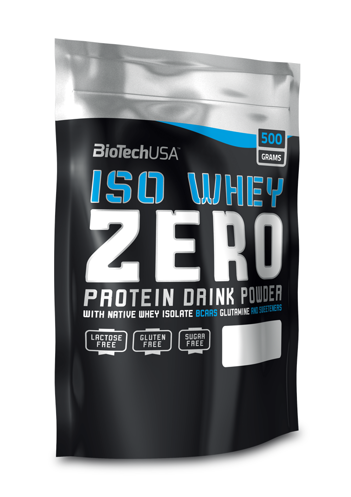 Pudra proteica Iso Whey Zero Walnut Liquer, 500 g, BioTech USA