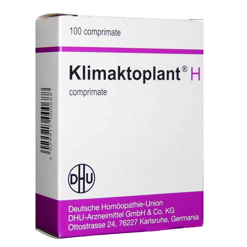 Klimaktoplant H, 100 comprimate, Dhu Germania