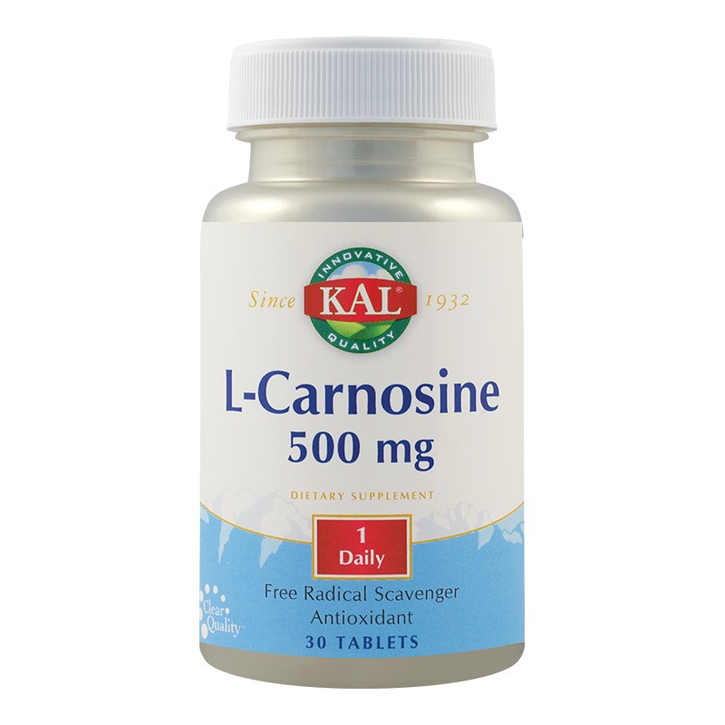 L-Carnosina 500mg Kal, 30 tablete, Secom