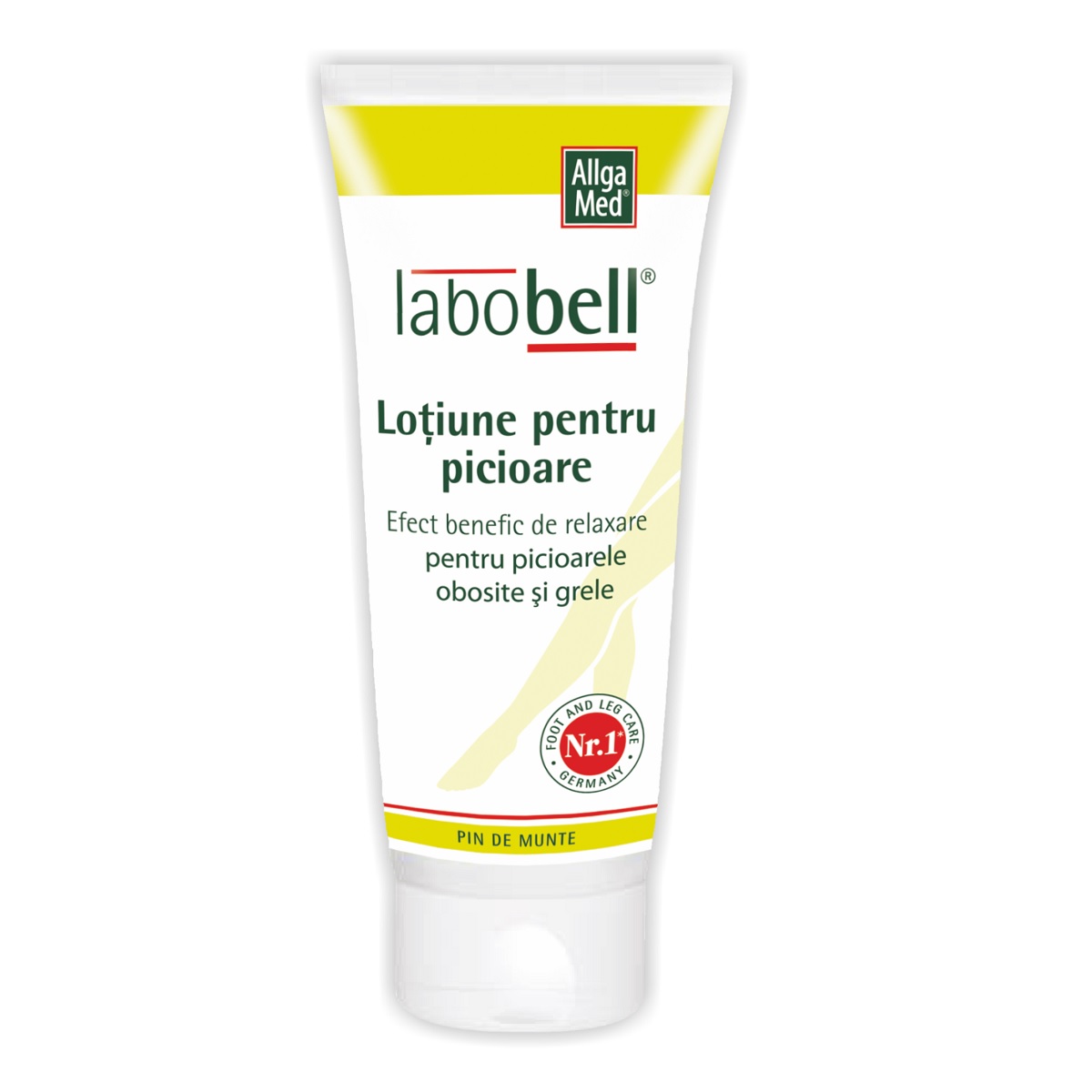 Lotiune pentru picioare cu pin de munte Labobell, 100 ml, Allga Med