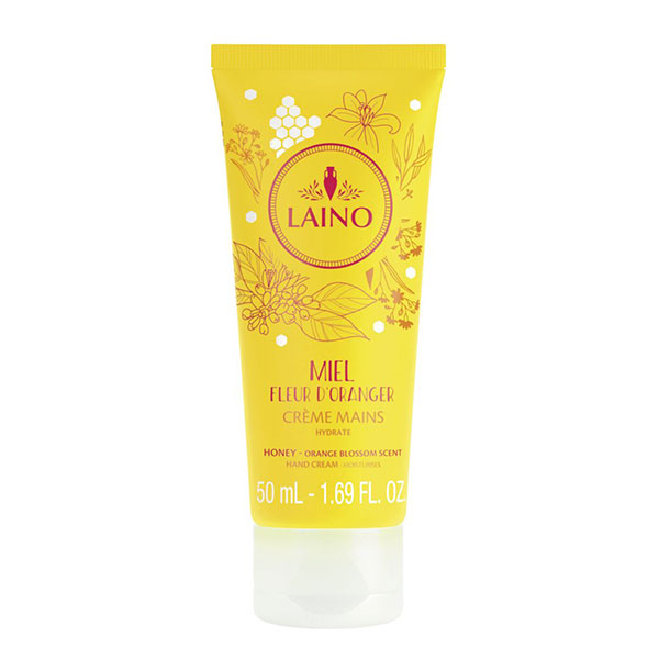 Crema de maini cu miere si floare de portocal, 50 ml, Laino