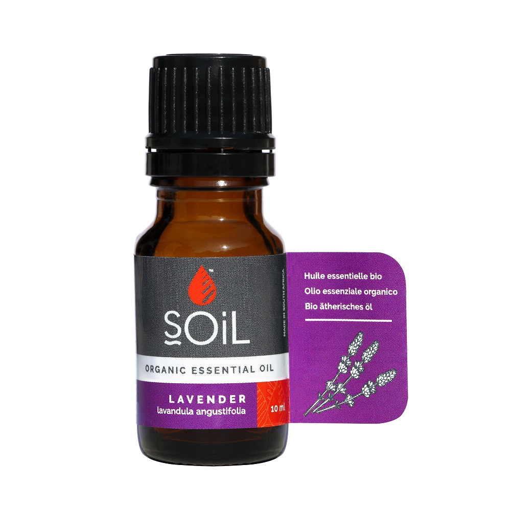 Ulei Esential Lavanda Pur 100% Organic , 10 ml, SOiL 