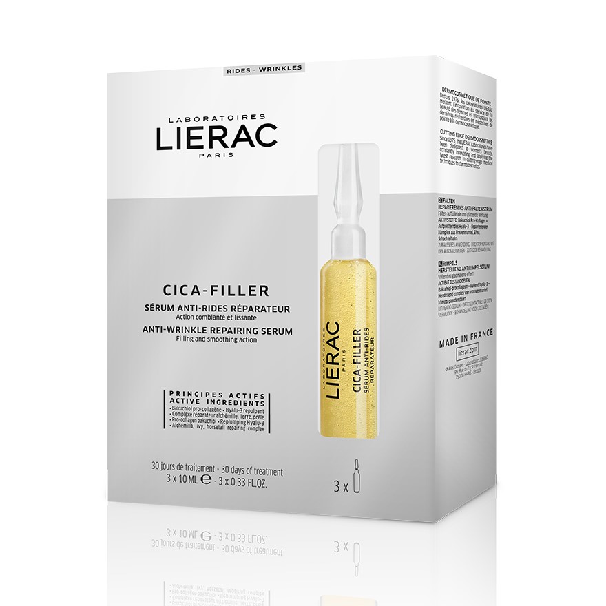 Lierac Cica-Filler ser reparator antirid, 3 fiole x 10 ml, Lierac