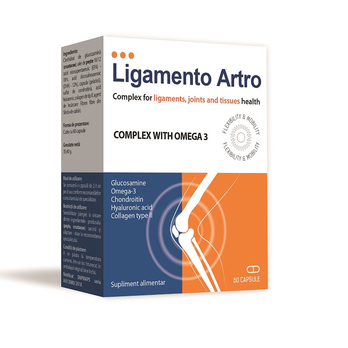 Ligamento Artro, 60 capsule, Mba Pharma