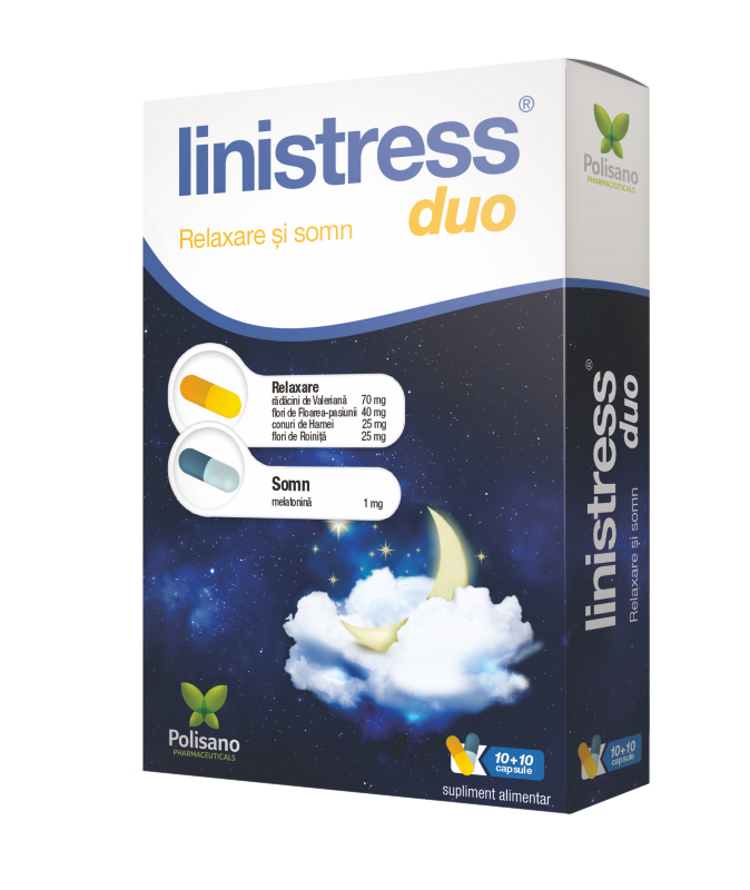 Linistress Duo, 20 capsule, Polisano