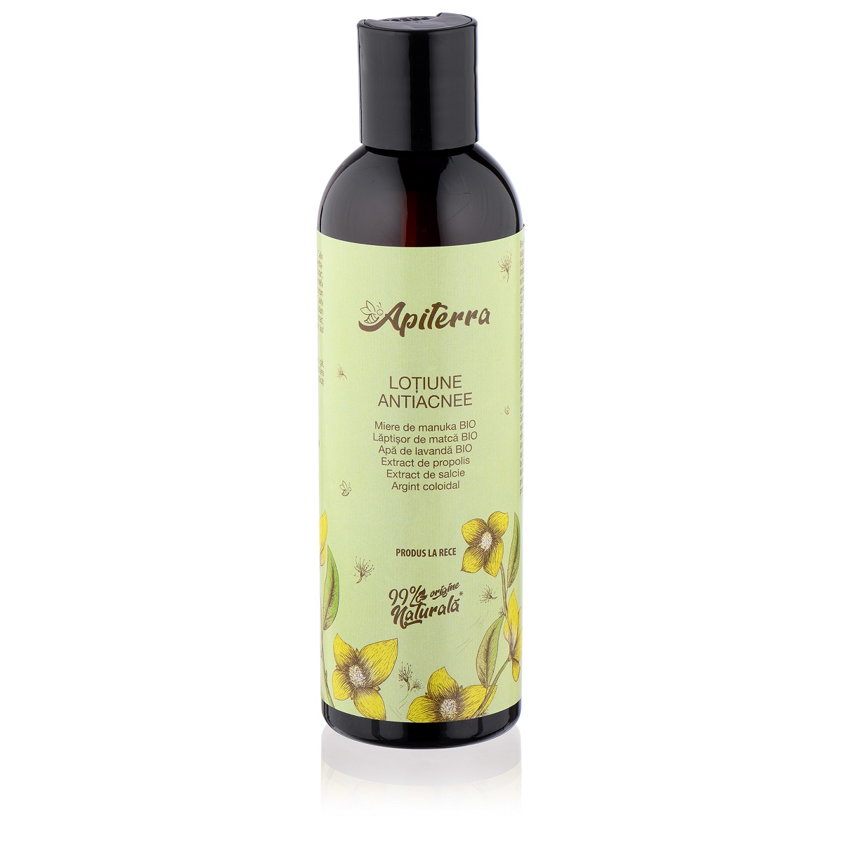 Lotiune antiacne Apiterra, 200 ml, Apicola Pastoral Georgescu 