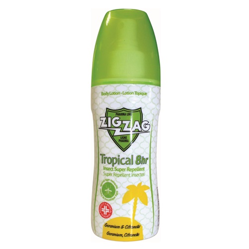 Lotiune de corp impotriva tantarilor Tropical Geranio, 100 ml, Zig Zag