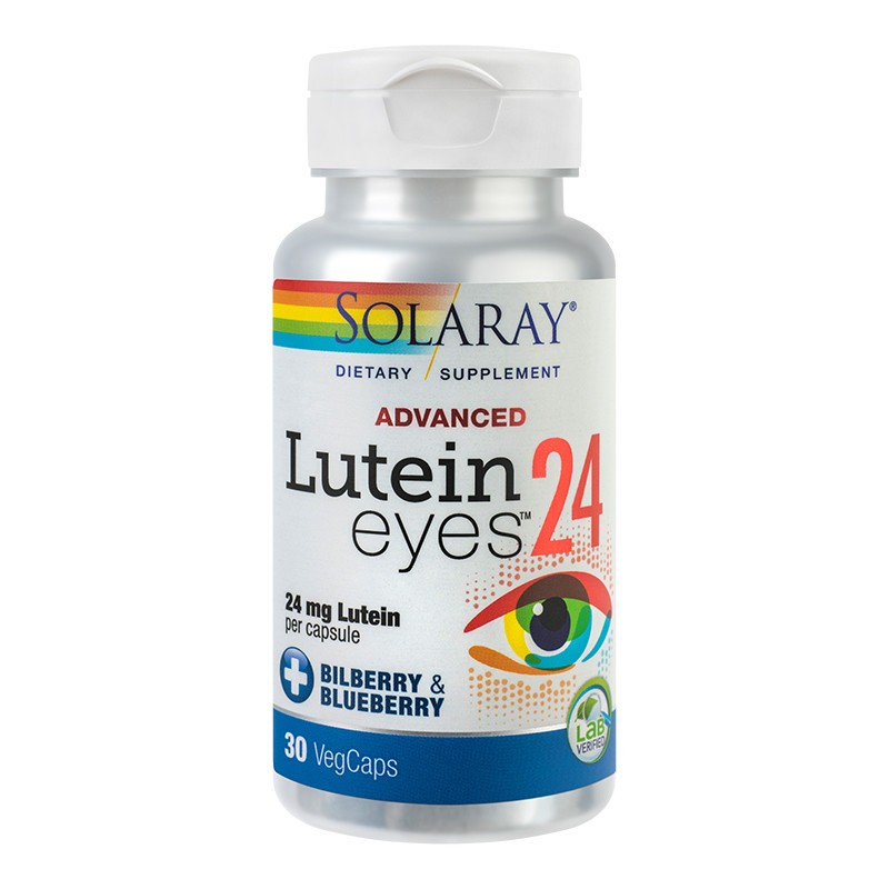 Lutein Eyes Advanced Solaray, 30 capsule, Secom