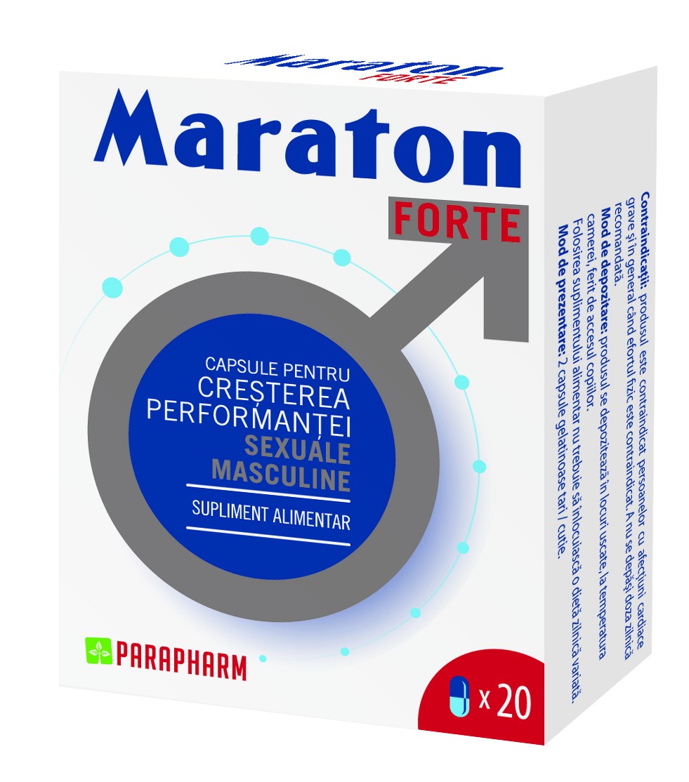 Maraton Forte, 20 capsule, Parapharm