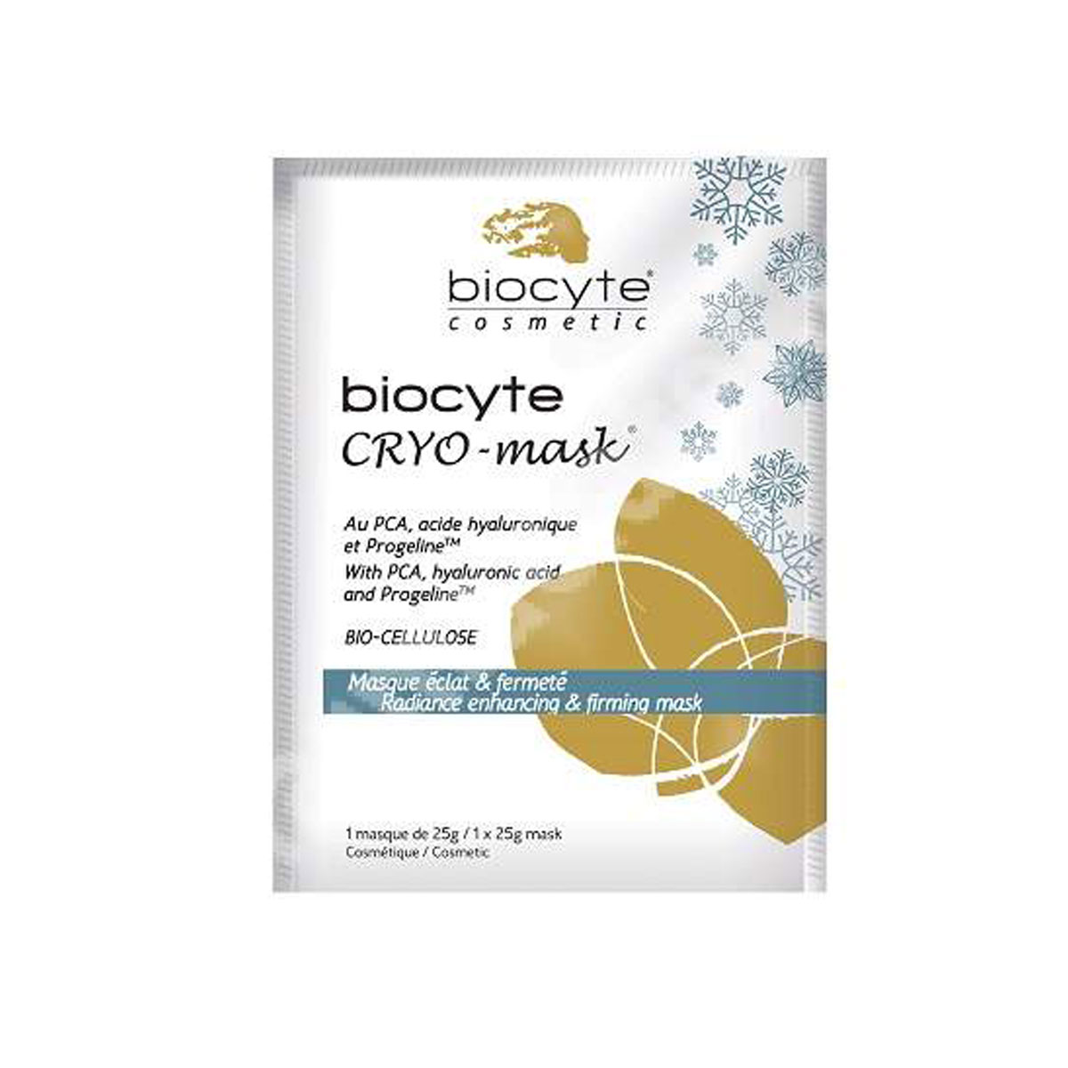 Masca Cryo pentru radianta si fermitatea pielii, 25 g, Laboratoire Biocyte