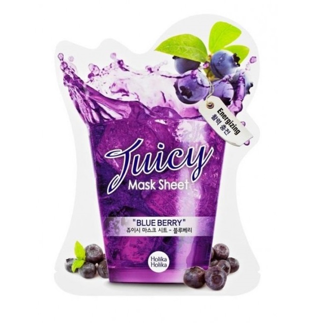 Masca cu afine Juicy, 20 ml, Holika Holika