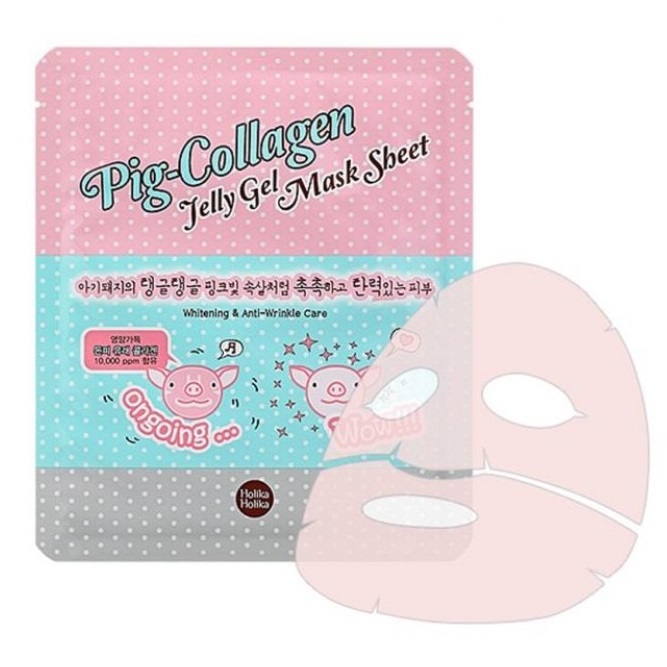 Masca cu colagen Pig, 25 g, Holika Holika