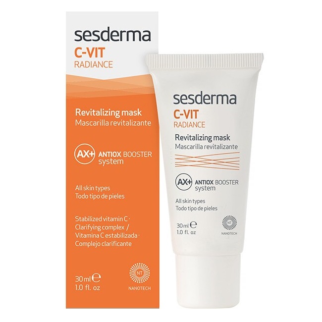 Masca faciala cu efect revitalizant C-Vit Radiance, 30 ml, Sesderma 