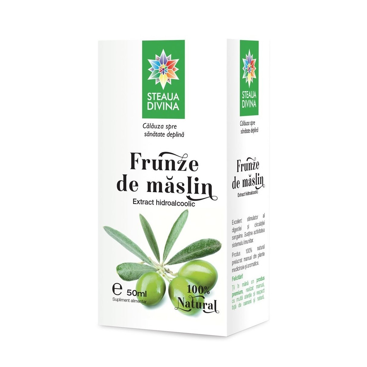 Tinctura de maslin, 50 ml, Steaua Divina