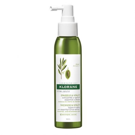 Spray cu extract de maslin pentru par care se rareste, 125 ml, Klorane