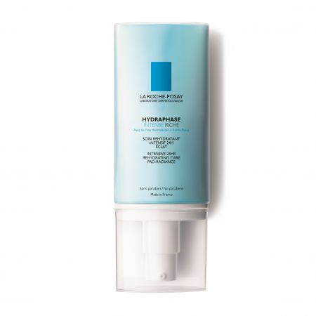 Crema intens hidratanta pentru ten uscat Hydraphase Intense Riche, 50 ml, La Roche-Posay