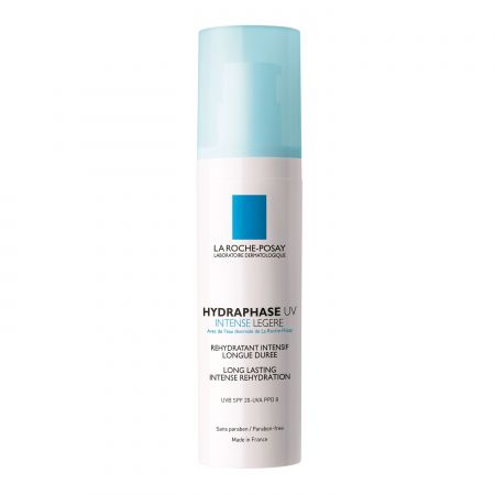 Crema pentru ten deshidratat Hydraphase UV Intense Legere SPF 20, 50 ml, La Roche-Posay