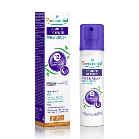 Spray aerian cu 12 uleiuri esentiale, 75 ml, Puressentiel