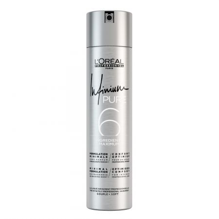 Spray fixativ Infinium Pure Soft, 500 ml, Loreal Professionnel