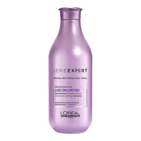 Sampon pentru netezire intensa Pro-keratin Liss Unlimited, 300 ml, Loreal Professionnel