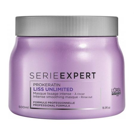 Masca pentru netezire intensa Prokeratin Liss Unlimited, 500 ml, Loreal Professionnel