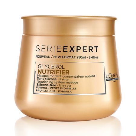 Masca hranitoare pentru par uscat si deteriorat Nutrifier Serie Expert, 250 ml, Loreal Professionnel