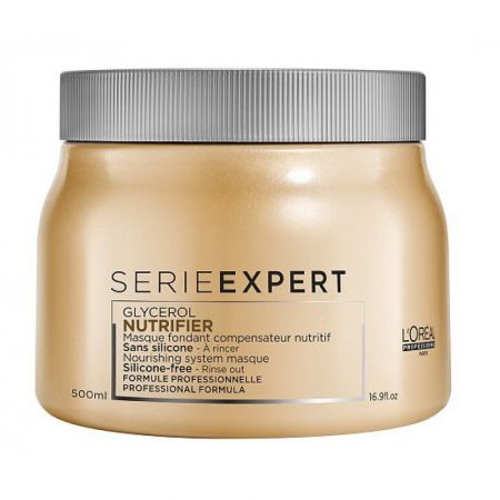 Masca hranitoare pentru par uscat si deteriorat Nutrifier Serie Expert, 500 ml, Loreal Professionnel