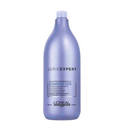 Sampon pentru neutralizarea tonurilor de galben Serie Expert Blondifier Cool, 1500 ml, Loreal Professionnel