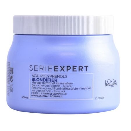 Masca reparatoare pentru par blond Serie Expert Blondifier, 500 ml, Loreal Professionnel