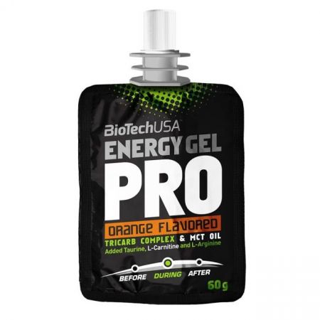 Energy Gel Pro Orange, 60 g, Biotech USA