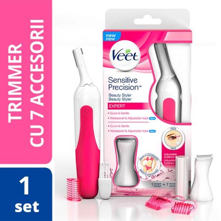 Epilator Trimmer Sensitive Precision, Veet 