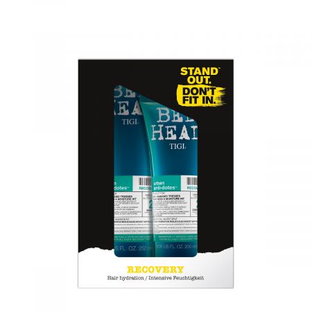 Pachet Tigi Bed Head Recovery Sampon, 250 ml + Balsam, 200 ml, Tigi