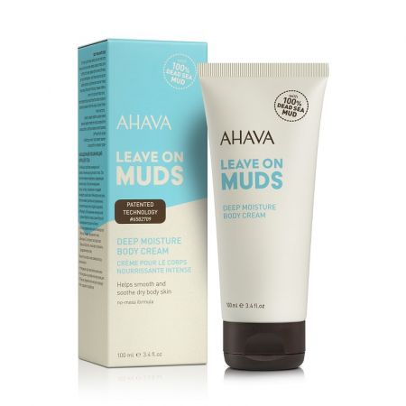 Crema de corp pe baza de namol LEAVE ON MUDS (84416065), 100 ml, Ahava  