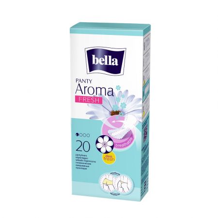 Absorbante zilnice Panty Aroma Fresh, 20 bucati, Bella