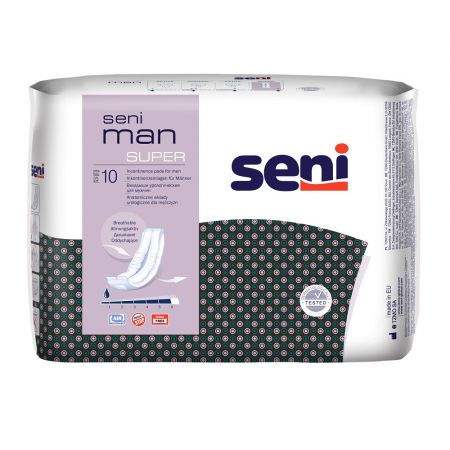 Absorbantele urologice pentru barbati Man, Super, 10 bucati, Seni 