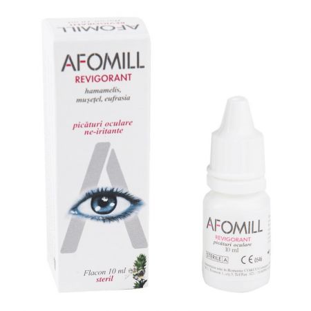 Picaturi oculare revigorante Aflomill, 10 ml, Af United