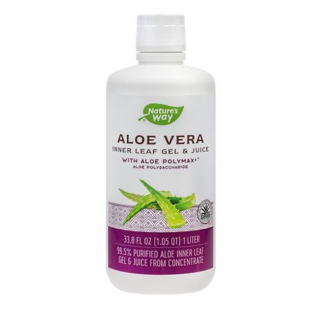 Aloe Vera Gel Juice Natures Way, 1000 ml, Secom