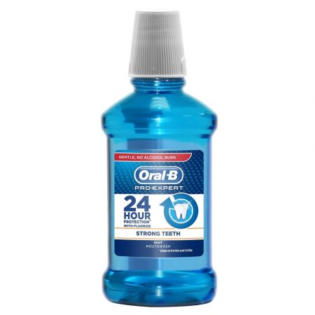 Apa de gura ProExpert Strong Teeth, 250 ml, Oral-B