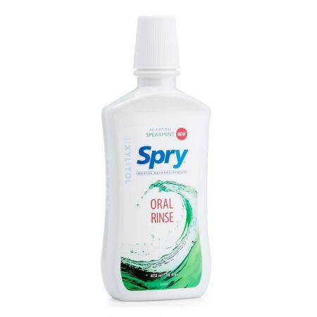 Apa de gura Spermint Spry, 473 ml, Xlear