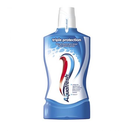 Apa de gura - Triple Protection Aquafresh, 500 ml, Gsk